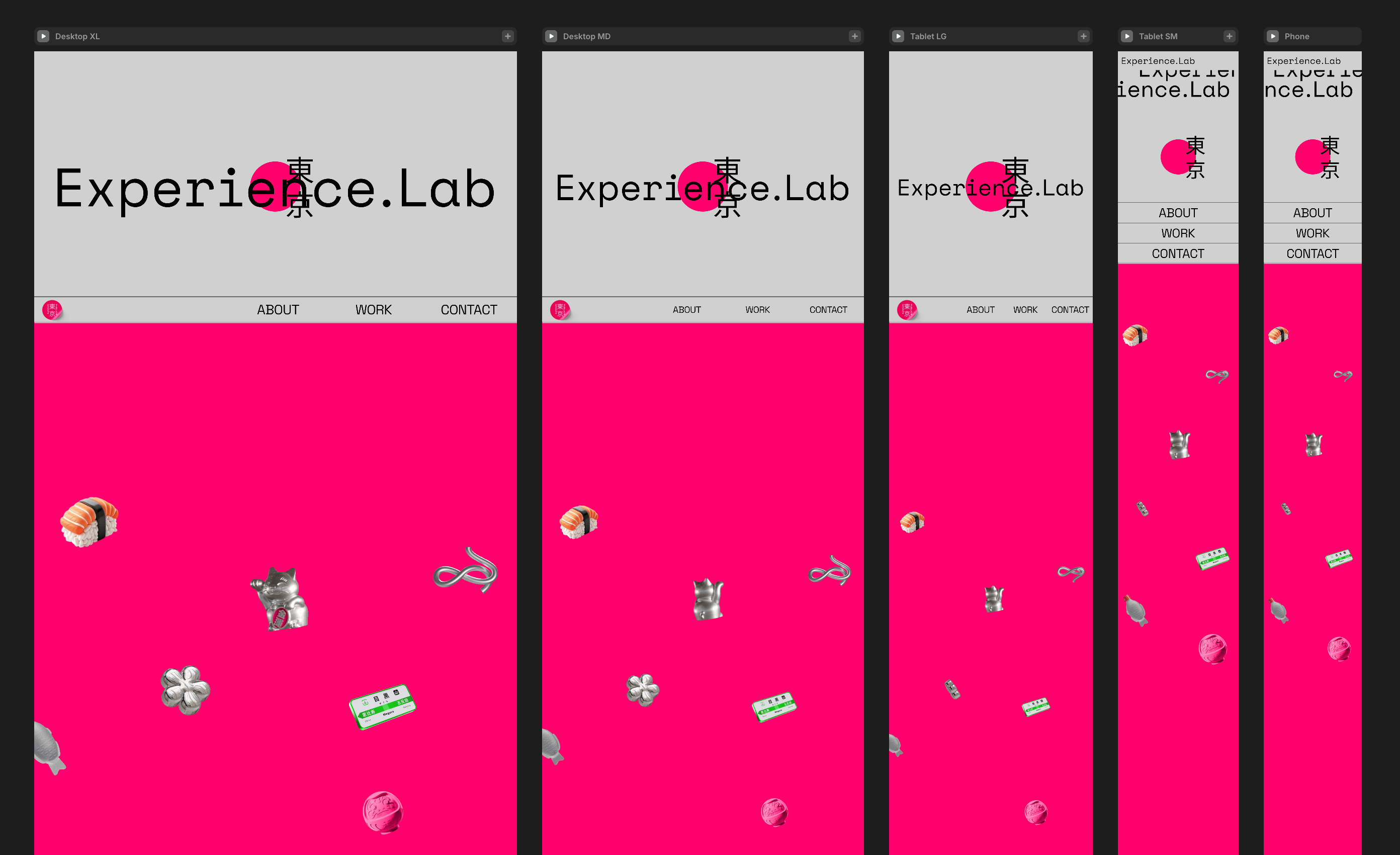 Experience.Lab Responsive Framer Build